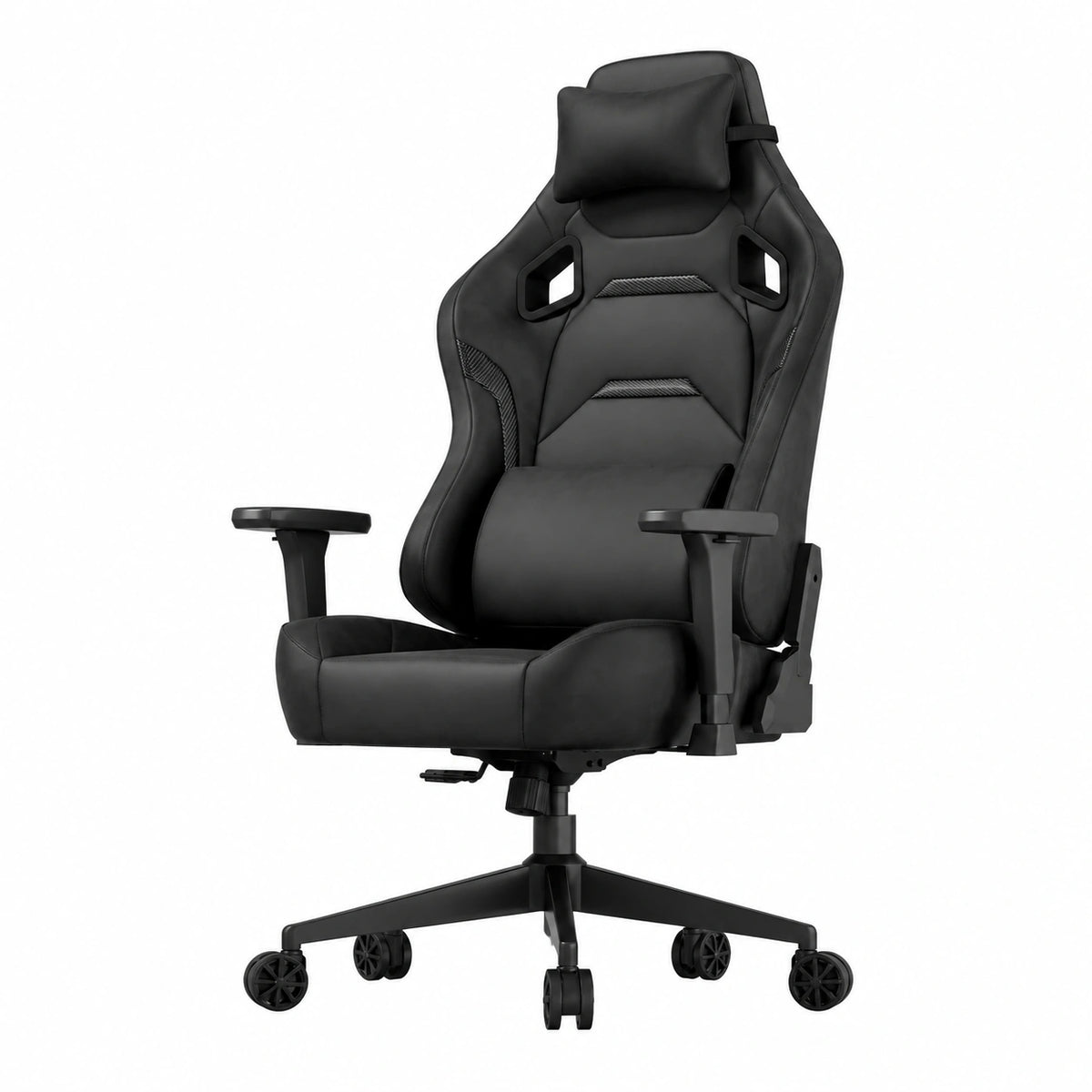Bureau, inclinable, en velours et cuir, coloris noir, pour l’espace de travail