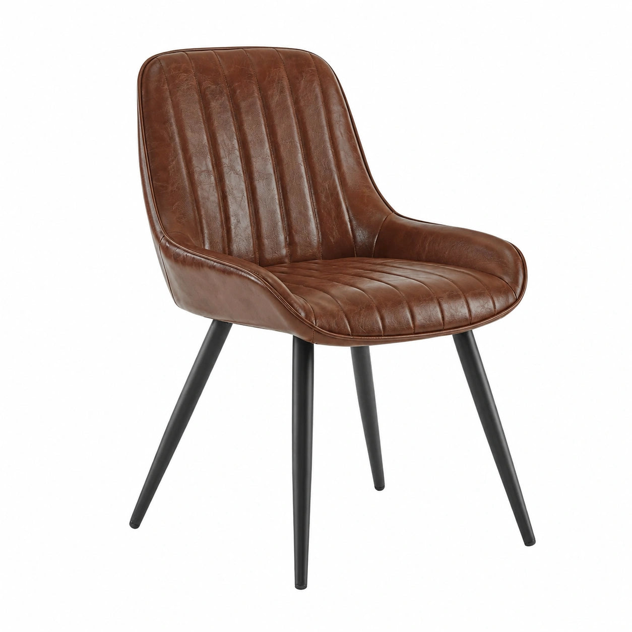 Chaise, coloris brun, pour la salle à manger ou la cuisine