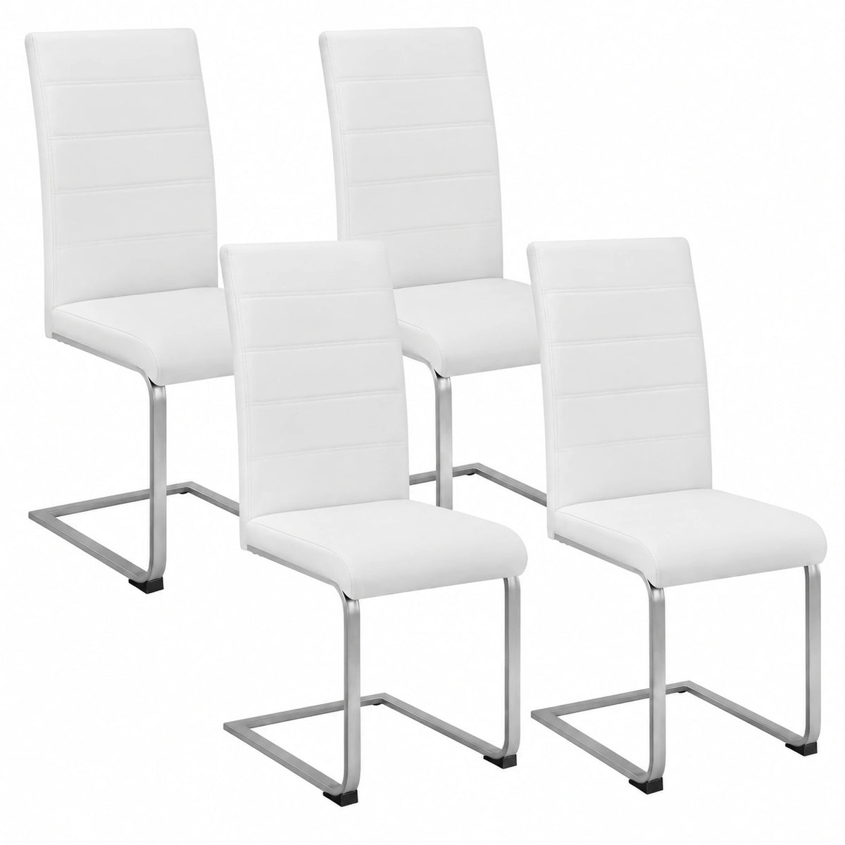 Coiffeuse, en acier et similicuir, rembourré, pour la chambre