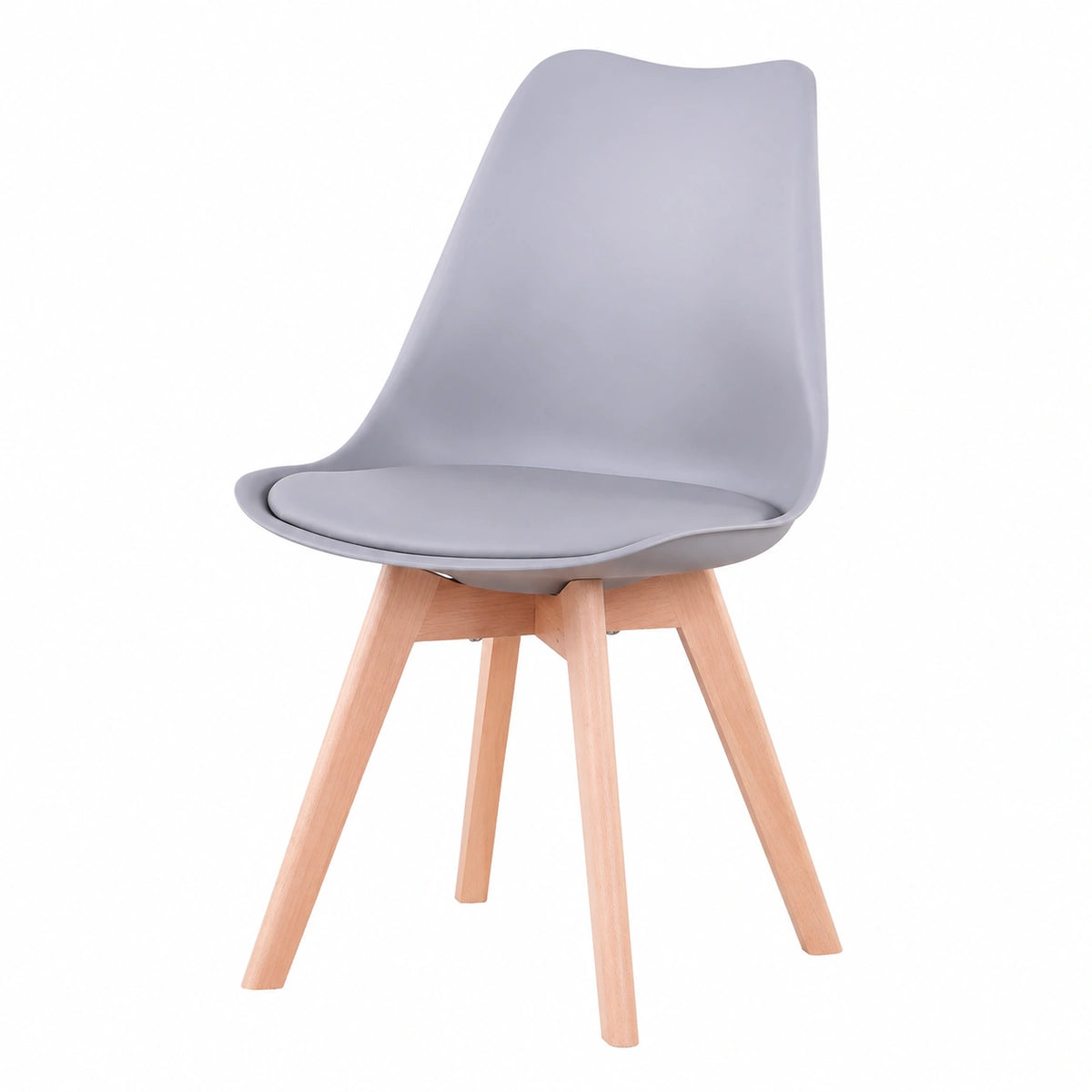 Chaise, coloris gris, pour la salle à manger ou la cuisine