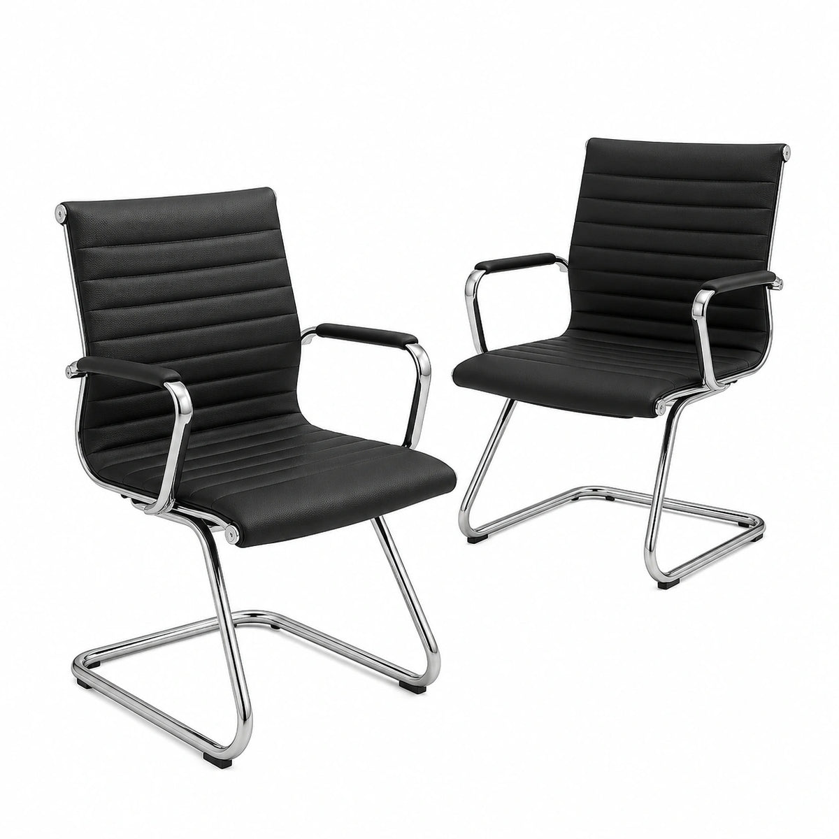 Bureau, en cuir, coloris noir, pour l’espace de travail