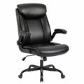 Bureau, en cuir, coloris noir, pour l’espace de travail