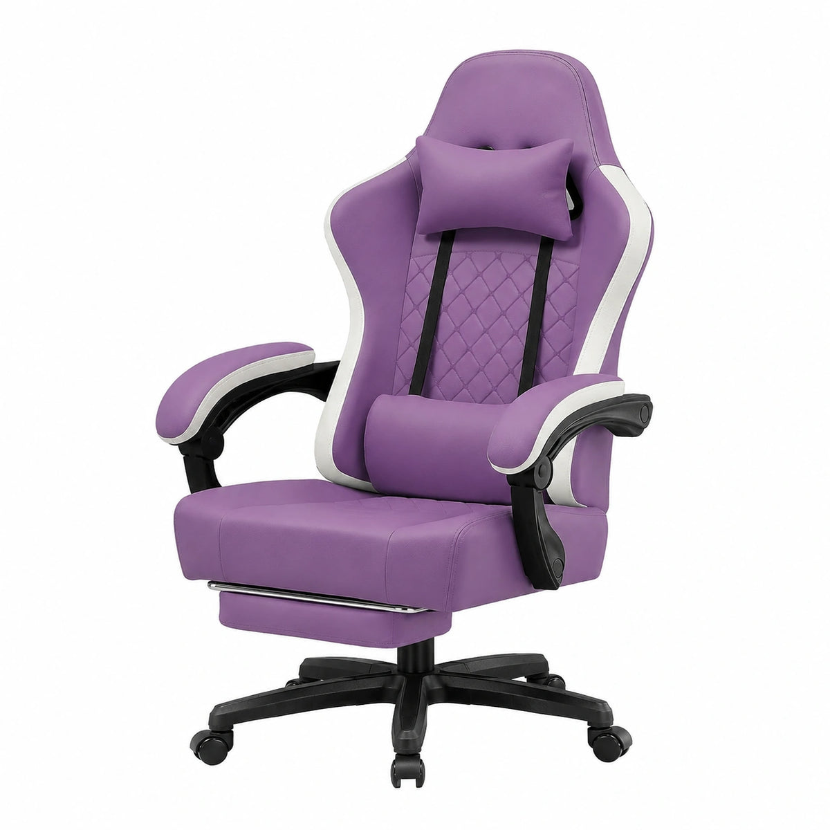 Fauteuil, avec coussin, en similicuir et cuir, pour le salon ou la chambre