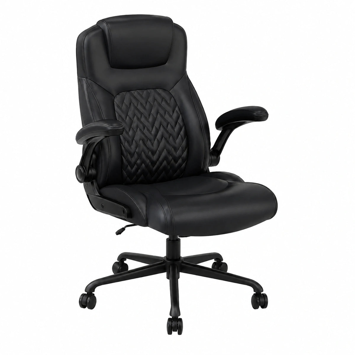 Bureau, en cuir, coloris noir, pour l’espace de travail